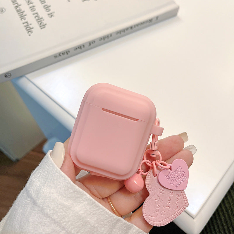 Wholesale Heart Pendant TPU Earphone Case